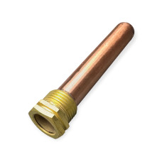Стакан медный с наружной резьбой 1/2" (толстый)