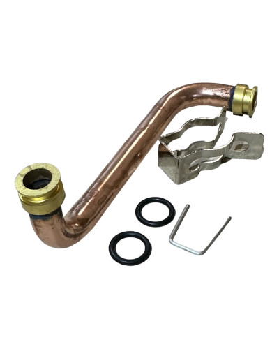 Патрубок теплообменника на колонку Junkers Bosch 87007150610