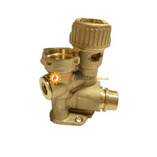 Трехходовой клапан (без электропривода) Vaillant turboTEC, atmoTEC Pro/Plus