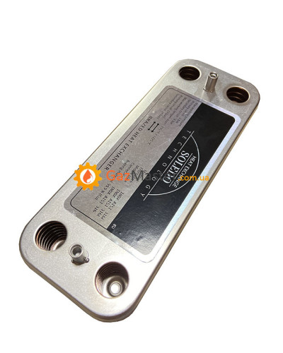 Вторичный теплообменник ГВС пластинчатый 10 пл. Ariston, Chaffoteaux