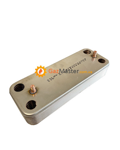 Вторичный теплообменник Zilmet 17B2071200 ГВС пластинчатый 12 пл. Baxi, Westen