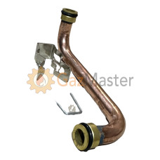 Патрубок теплообменника на колонку Junkers Bosch 87007150610
