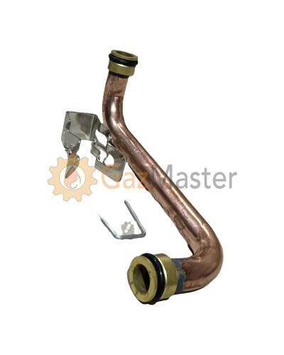 Патрубок теплообменника на колонку Junkers Bosch 87007150610
