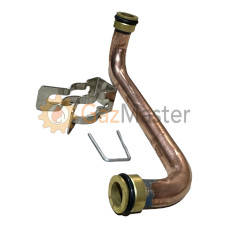 Патрубок теплообменника на колонку Junkers Bosch 87007150610