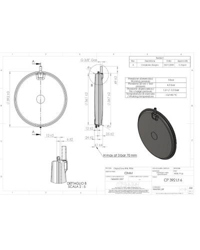 Бак расширительный 6 л 3/8" Vaillant Turbotec, Atmotec, ATMOmax, Turbomax