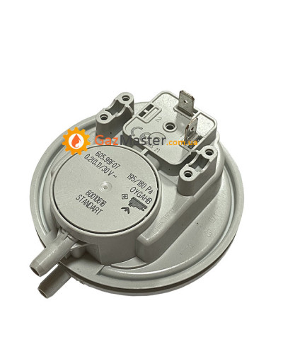Датчик давления дыма (прессостат) Huba Control 195/180 Pа VIESSMANN VITOPEND A1JB 24 KW
