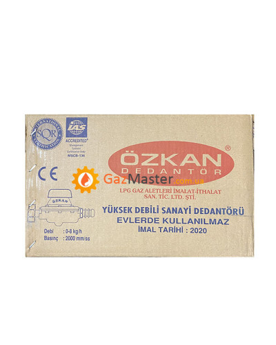 Пропановый регулируемый редуктор для бытового газового баллона OZKAN (ОРИГИНАЛ)