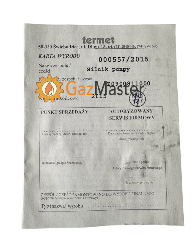 Насос Wilo RST 15/6-1 для TERMET с реверсивным вращением