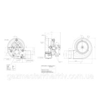 Вентилятор, турбіна газового котла Нermann Habitat, Tiberis Oberon,Italtherm (35000999, 35002931, 35004339, 2000802897)