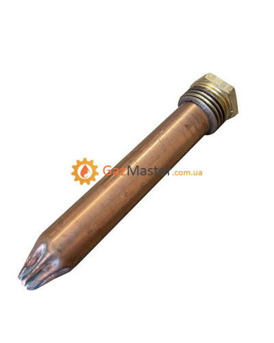 Стакан медный с наружной резьбой 1/2" (толстый)