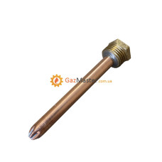 Стакан медный с наружной резьбой 1/2" (тонкий)