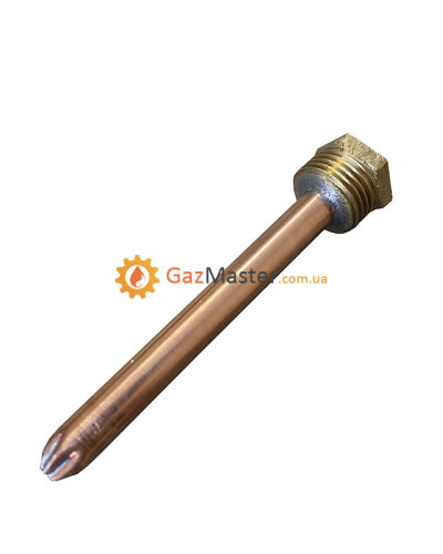 Стакан медный с наружной резьбой 1/2" (тонкий)