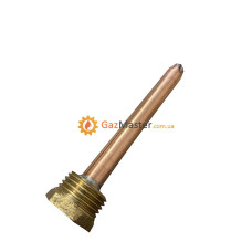 Стакан медный с наружной резьбой 1/2" (тонкий)