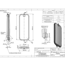 Бак расширительный 7 л под клипсу FERROLI Domiproject D New, FEREASY D