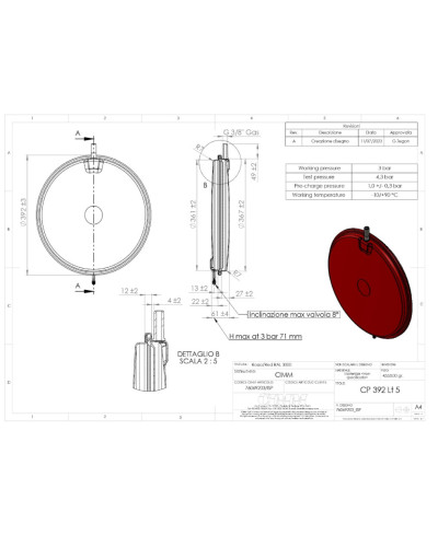 Бак расширительный 5 л 3/8" Protherm Пантера, Рысь, Леопард, Гепард
