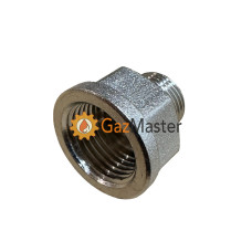 Переходник резьбовой 3/8" НР на 1/2" ВР
