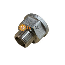 Переходник резьбовой 3/8" НР на 1/2" ВР