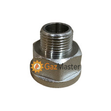 Переходник резьбовой 3/8" НР на 1/2" ВР