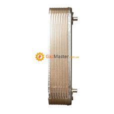 Вторичный теплообменник ГВС пластинчатый 16 пл. Beretta Super Exclusive,City 24-28 Kw (с буртом под прокладку)