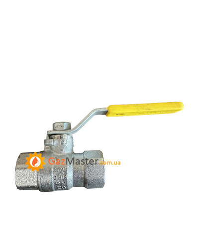 Газовый шаровый кран ARCO MINO Chrome 1/2" ВВ ручка