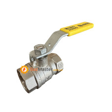 Газовый шаровый кран ARCO MINO Chrome 3/4" ВВ ручка
